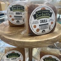 Premade vegan cakes for sale  at Clover Coffee + MarketPlace in Oranjestad