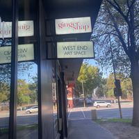 Business front  at GingerSnap Patisserie in West Melbourne