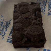 Brownie. From the pop up. Go and support and get delicious food  at GingerSnap Patisserie in West Melbourne