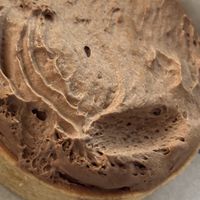 Salted caramel mousse tart. I ate some already!  at GingerSnap Patisserie in West Melbourne