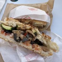 Amantea (with mushrooms instead of vegan cheese)  at Compa Gracia in Barcelona