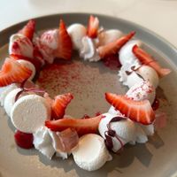 Vegan Eton mess   at Yarra Valley Restaurant 1309 - Balgownie Estate in Yarra Glen