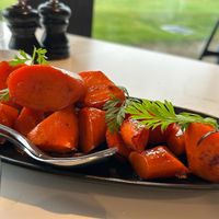 Maple glazed carrots   at Yarra Valley Restaurant 1309 - Balgownie Estate in Yarra Glen