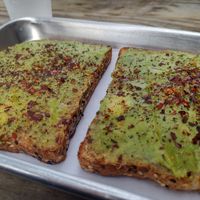 Avocado Toast at Marsh Moon Cafe in Edisto Beach