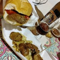 Patate con falsiccia at White Rabbit  in Lamezia Terme