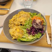 Empadão de legumes at Rir Sol Bio in Alcobaca