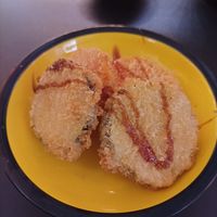 Courgettes et patates douces frites at Shika in Le Mans