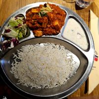 Tofu and mushroom masala. at Mount Everest Ravintola in Helsinki