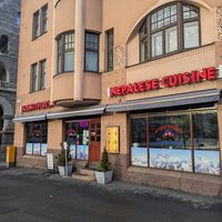 Outside at Mount Everest Ravintola in Helsinki