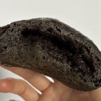 Inside of French chocolate bread  at IJySheng Minquan 一之軒 民權店 in Taipei