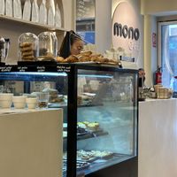 Counter  at Mono Café in Sitges