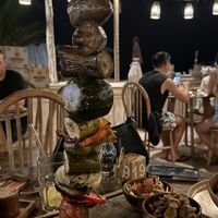 skewer with vegetables & vegan sides   at La Cala Beach Club in 