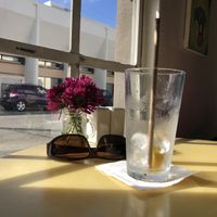 Lemonade was so good it was gone in a minutee  at Bread and Chocolate Vegan Bistro in George Town