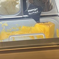 Mango sorbet   at Regalo Luxury Gifts & Gelato Bar  in Alpena