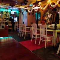 Interior at Mossob Eritrean & Ethiopian Restaurant in Tilburg