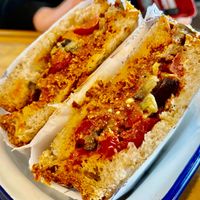 Vegan  toast at Bakkerij FUNK in Antwerpen