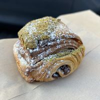 Pistachio Pain Au Chocolate    at Bakkerij FUNK in Antwerpen