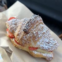 Strawberry Custard Croissant   at Bakkerij FUNK in Antwerpen