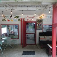 Shop entrance. at L'arte del Gelato in Santa Teresa