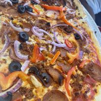 Vegan Supeme  at Prime Pizza in El Segundo