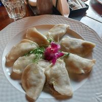 Amazing fresh dumplings at Once Upon A Time - Chajim Kohan in Krakow