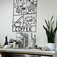 Wall Art  at Offset Coffee in El Segundo