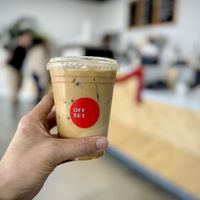 Iced Latte with Oat Milk   at Offset Coffee in El Segundo