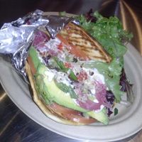 Tree of Life pita at Bronze Cafe at The Center in Las Vegas