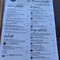 Menu  at Moffat Beach Brewing Co in Moffat Beach