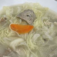 Vegan Meatball noodle soup   at Homemade Vegan Dumpling House  in New York City