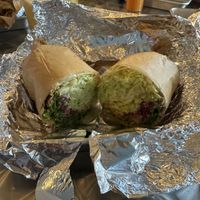 Salad wrap  at FAB MART in Okinawa