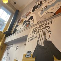 Interior  at Grumpy in Budapest