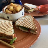 legitimately the best tater tots i’ve ever had 🤩  at October Cafe in Chicago