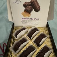 Vegan port chocolates   at Quintessential Chocolates in Fredericksburg