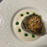 Second dish  at Alchimia Vegetale in Pontassieve