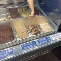Chocolate, hazelnut, pistachio and Bueno flavours are all vegan (also some others like mango and lemon)  at Gelatería Boulevard in San Sebastian