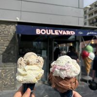  at Gelatería Boulevard in San Sebastian