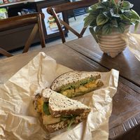 Tofu 🥑 sandwich 🥪   at APM Coffee in Boston