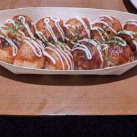 Takoyaki at Vegan and Gluten Free Osaka. - The Second Room Cafe in Osaka