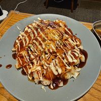 Okonomiaki at Vegan and Gluten Free Osaka. - The Second Room Cafe in Osaka