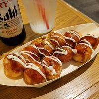 Takoyaki at Vegan and Gluten Free Osaka. - The Second Room Cafe in Osaka