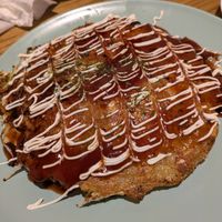 Okonomiyaki was good at Vegan and Gluten Free Osaka. - The Second Room Cafe in Osaka