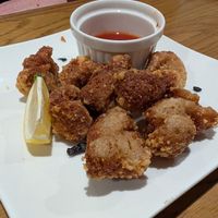 Chicken karaage at Vegan and Gluten Free Osaka. - The Second Room Cafe in Osaka