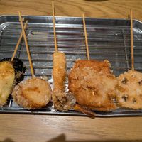 Kushikatsu at Vegan and Gluten Free Osaka. - The Second Room Cafe in Osaka