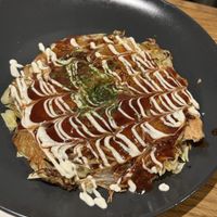 Okonomiyaki   at Vegan and Gluten Free Osaka. - The Second Room Cafe in Osaka