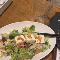 The worst salad that I ever had in vegan restaurant  at Vegan and Gluten Free Osaka. - The Second Room Cafe in Osaka