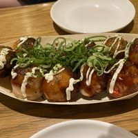 Takoyaki   at Vegan and Gluten Free Osaka. - The Second Room Cafe in Osaka