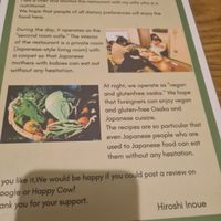  at Vegan and Gluten Free Osaka. - The Second Room Cafe in Osaka