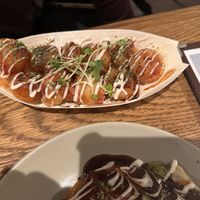 Takoyaki  at Vegan and Gluten Free Osaka. - The Second Room Cafe in Osaka