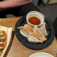Gyoza at Vegan and Gluten Free Osaka. - The Second Room Cafe in Osaka
